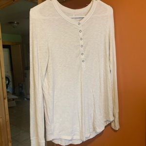 aerie long sleeve knit top